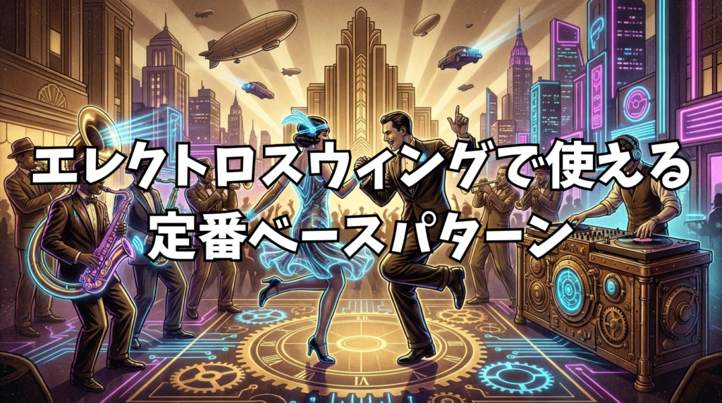 エレクトロスウィングで使える定番ベースパターン解説