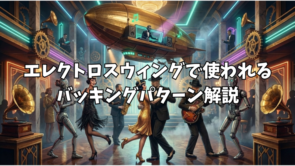 エレクトロスウィングで使われるバッキング（伴奏）について詳しく解説